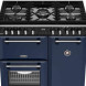 Stoves Richmond 90 DF DX Midnight Blue fornuis