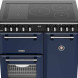 Stoves Richmond 90 Ei DX RTY inductie fornuis - Midnight Blue - Deluxe