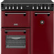 Stoves Richmond 90 Ei DX RTY inductie fornuis - rood - Deluxe