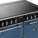 Stoves Richmond 90 Ei DX RTY inductie fornuis - twilight blue - Deluxe