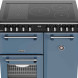 Stoves Richmond 90 Ei DX RTY inductie fornuis - twilight blue - Deluxe