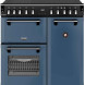 Stoves Richmond 90 Ei DX RTY inductie fornuis - twilight blue - Deluxe