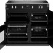 Stoves Richmond DX D900Ei TCH BK zwart inductie fornuis