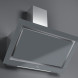 Teka DLV98660 ST TOS schuin anti-hoofdstoot afzuigkap - grijs glas