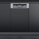 Teka DSI44700 smalle inbouw vaatwasser - half geintegreerd