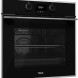 Teka HLB 840 P inbouw oven - zwart glas met rvs rand