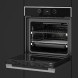 Teka STEAKMASTER ST inbouw oven - zwart glas met rvs rand