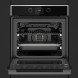 Teka STEAKMASTER ST inbouw oven - zwart glas met rvs rand