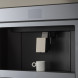 V-Zug CoffeeCenter V6000 45 inbouw koffiemachine - zwart spiegelglas
