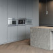 V-Zug Combair V6000 45P AutoDoor Platinum inbouw oven met pyrolyse