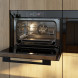V-Zug CombiSteamer V6000 45F Zwart Glas inbouw combi-stoomoven