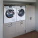 De Wasmachinekast TWO PAIR uitgebreid met een bijpassende dubbele kast
