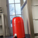 Wesco Kickmaster Junior, Rood 8012192 afvalbak -