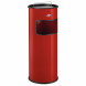 Wesco Staande Asbak 24, Rood 8012184 afvalbak -
