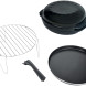 Whirlpool MAX 49 MB vrijstaande magnetron met grill - zwart