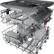 Whirlpool W0I D751A X vaatwasser