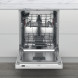 Whirlpool W2I HKD526 A vaatwasser inbouw