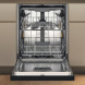 Whirlpool W7U HS31 X onderbouw vaatwasser - rvs front
