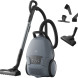 AEG AB81A2LDB stofzuiger met slang, buis en accessoires in totaalweergave