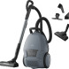 AEG AB81A2LDB stofzuiger met slang, buis en accessoires in totaalweergave