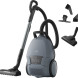 AEG AB81A2LDB stofzuiger met slang, buis en accessoires in totaalweergave