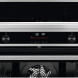 AEG CIB6490APM inductiefornuis detailopname bovenste helft met inductieplaat en ovenbesturing frontaal