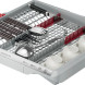 GI9700X4PF AEG vaatwasser - Aparte besteklade (geen bestekkorf)