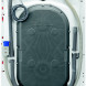 Foto van de achterzijde van de Aeg L73474NFL wasmachine