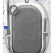 Foto van de achterzijde van de Aeg L89697NFL wasmachine
