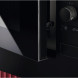 AEG OS5CM34MB inbouw magnetron combi close-up display met 180 graden Celsius instelling en functieknop met programmasymbolen