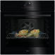 AEG OU5AB40PK compacte oven vooraanzicht volzicht gesloten met display