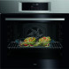 AEG OU5AB40PM compacte oven handgreep detail met metallic afwerking