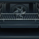 AEG OU5AB40PM compacte oven interieur bovenaanzicht met verwarmingselement
