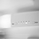 Bedieningspaneel bovenaan met Power- en Adjust-knoppen en temperatuurinstellingen