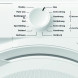 AEG TR72AACHEN SensiDry condensdroger bovenaanzicht detail met draaideur en bediening