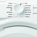 AEG TR72AACHEN SensiDry condensdroger bovenaanzicht detail met draaideur en bediening
