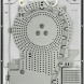 AEG TR868DS4 droger schuine vooraanzicht links met geopende deur en donker antraciet design