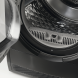 AEG TR868DS4 droger detailfoto geopende porthole deur met trommelinterieur en filterrooster