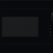 AEG TS5CM25TB inbouw combi-magnetron, close-up touchbedieningspaneel met display waarop 12:30 en functiepictogrammen