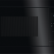 AEG TS5GM25EB inbouw magnetron met grill – close-up van deurscharnierzijde met touchknoppen en +30s-functie