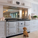 Aga R71605EROE rayburn fornuis wit ingebouwd in keukeneilan met gasbrander