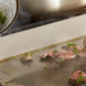 Met de teppanyaki bakplaat kunt u perfect uw vlees, vis, groente e.d. bereiden