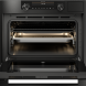 De oven van de CS46121D is eenvoudig te bedienen met twee knoppen en een display