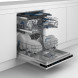BEKO vaatwasser inbouw BDIN4S560WP - afbeelding 2