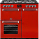 Belling KENSINGTON 90 DFT ROOD fornuis - 90 cm. breed