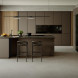Bertazzoni warmhoudlade ingebouwd in moderne keuken onder apparatuur