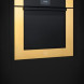 Bertazzoni FMOD6117CTG3 combi-stoomoven ingebouwd in keukenblok, frontaanzicht gesloten deur