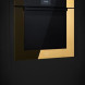 Bertazzoni FMOD6117CTG3 combi-stoomoven schuin aanzicht geopende deur in keukensituatie