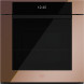 Bertazzoni FMOD6117CTM3 combi-stoomoven vooraanzicht met gesloten deur, digitaal display en bedieningspaneel