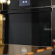 Bertazzoni FMOD6117CTM3 combi-stoomoven detail bovenaanzicht met digitaal display en bedieningselementen